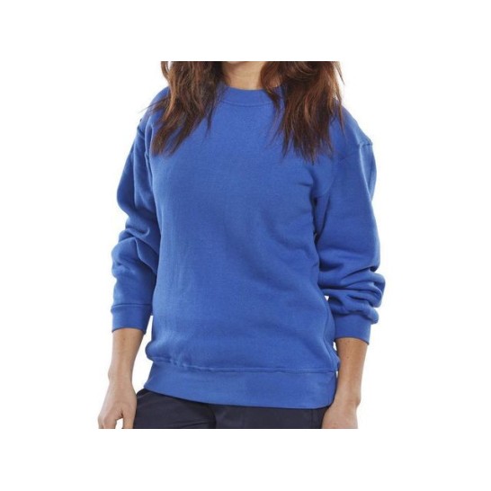 Click Sweatshirt Lange mouwen Maat 4XL Blauw