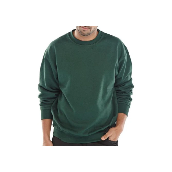Click Sweatshirt Lange mouwen Maat S Groen
