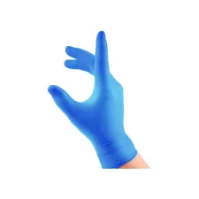 Click Vinyl Onderzoekshandschoenen Poedervrij Maat XL Blauw (doos 100 stuks)