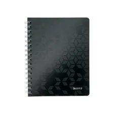 Collegeblok Leitz WOW A4 2g zwart Collegeblok Leitz WOW A4 2g zwart