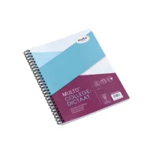 Collegeblok Multo A5 17gt ruit 5mm (10 stuks)