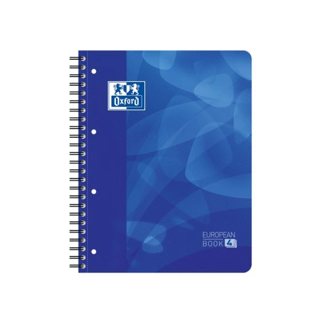 Collegeblok Oxford A4+ 23R lijn 120v/pk5