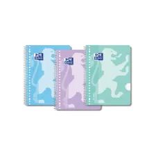 Collegeblok Oxford A4+ lijn pastel/pk3 Collegeblok Oxford A4+ lijn pastel/pk3