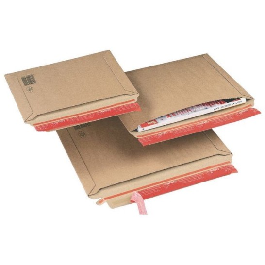 ColomPac Kartonnen envelop met dwarsvulling B5+ 270 x 185 x 50mm (doos 100 stuks)