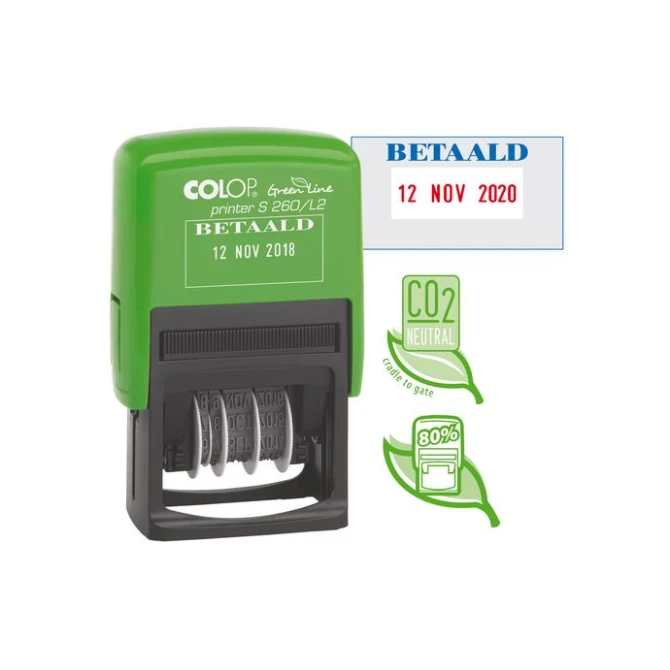 Stempel Colop Printer S260/L2 GL BETAALD Stempel Colop Printer S260/L2 GL BETAALD