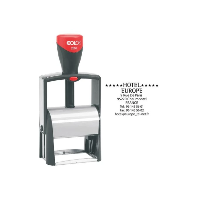 COLOP 2600 Stempel Classic 58x37mm 8 regels COLOP 2600 Stempel Classic 58x37mm 8 regels
