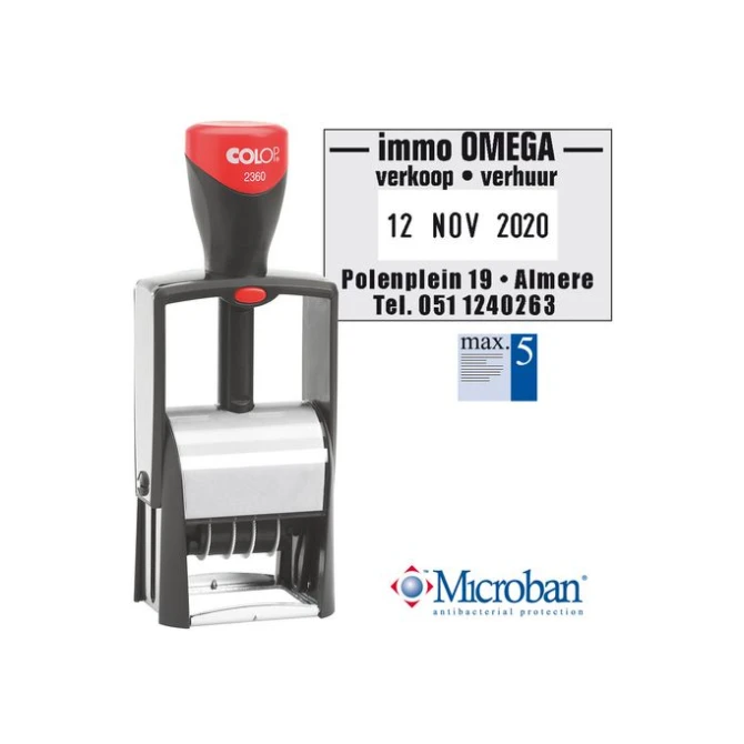 Stempel Colop Classic 2360 45x30mm NL Stempel Colop Classic 2360 45x30mm NL