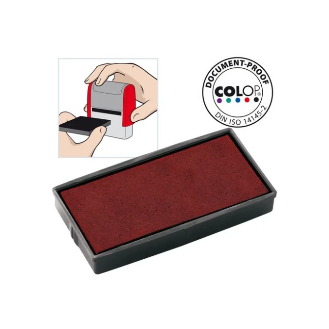 Colop Reserve kussen tbv zelfinktende stempels E/30 rood voor Printer 30 (pak 2 stuks)