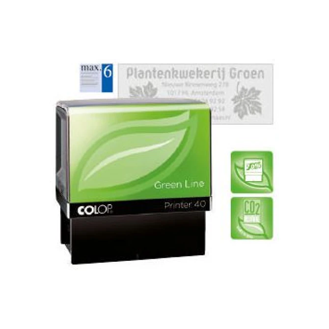 Stempel Colop Printer 40 Green Line