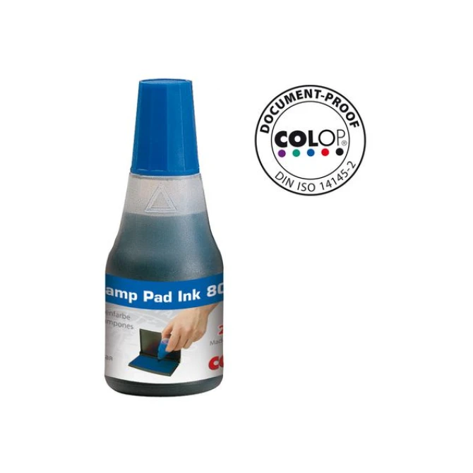 Colop Stempelinkt Blauw (blister 2 x 25 milliliter)
