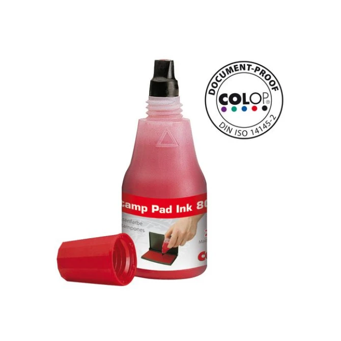 Colop Stempelinkt Rood (blister 2 x 25 milliliter) Colop Stempelinkt Rood (blister 2 x 25 milliliter)