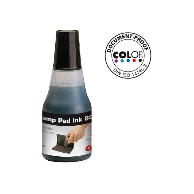 Colop Stempelinkt Zwart (blister 2 x 25 milliliter) Colop Stempelinkt Zwart (blister 2 x 25 milliliter)