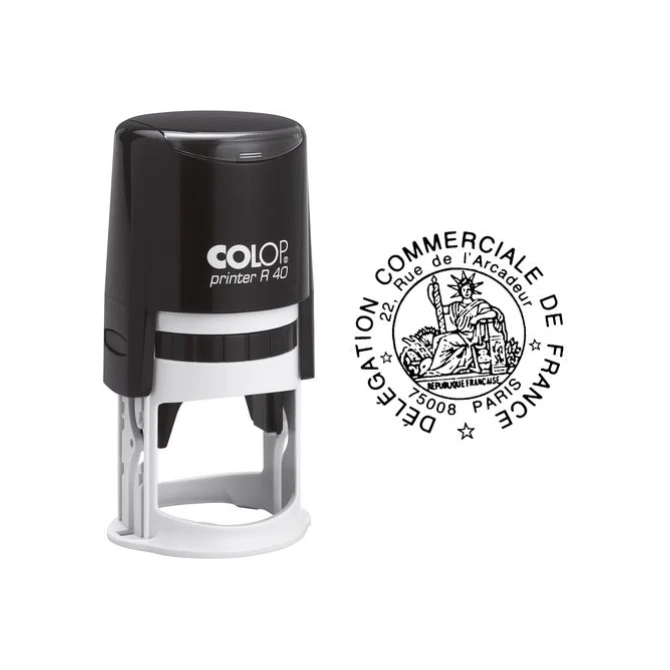 Stempel Colop R45 rond 45mm Stempel Colop R45 rond 45mm