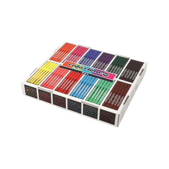 Colortime Viltstiften Lijndikte: 2mm Assorti (doos 288 stuks)