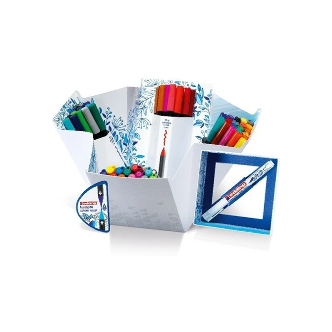 EDDING Combiset Colour Happy markers Big (doos 70 stuks)