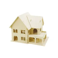 Creotime Constructieset 3D hout/ds24 (doos 24 stuks)