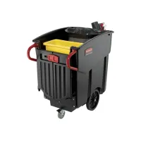 Container mobiele afvalverzamelaar zwart Container mobiele afvalverzamelaar zwart