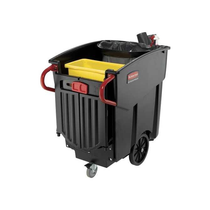 Container mobiele afvalverzamelaar zwart Container mobiele afvalverzamelaar zwart