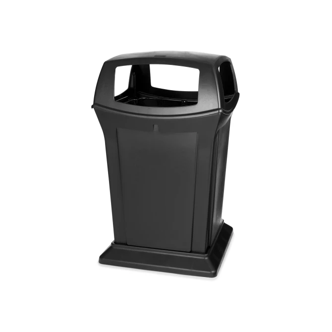 Container ranger vierkant 2 open 170L zw Container ranger vierkant 2 open 170L zw