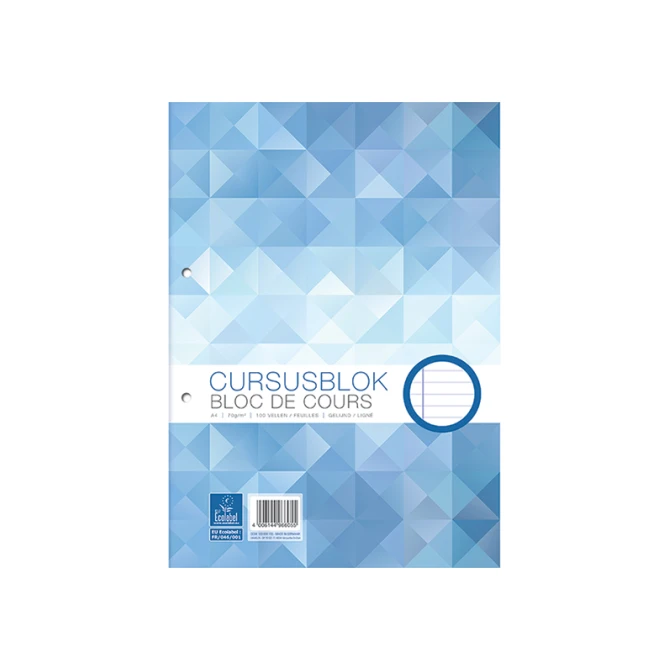 Cursusblok Work A4 lijn 80g