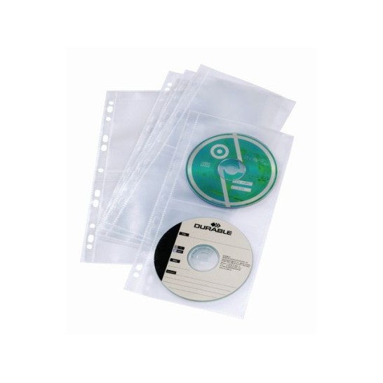 DURABLE CD/DVD showtas A4 Smal 11 rings (pak 5 stuks)