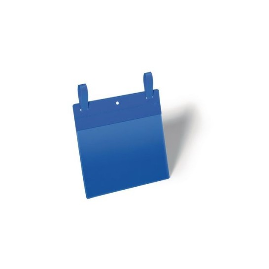 DURABLE Documenthouder Met Bindriem A4 Horizontaal Blauw (1 pak x 50 stuks)