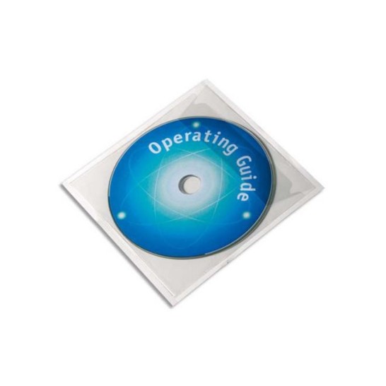 DURABLE Houder Pocketfix® Voor CD/DVD (pak 10 stuks)