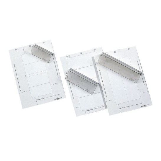 DURABLE Insteekkaartjes tafelnaamborden Duraprint 52/104 x 100 mm (pak 40 stuks)