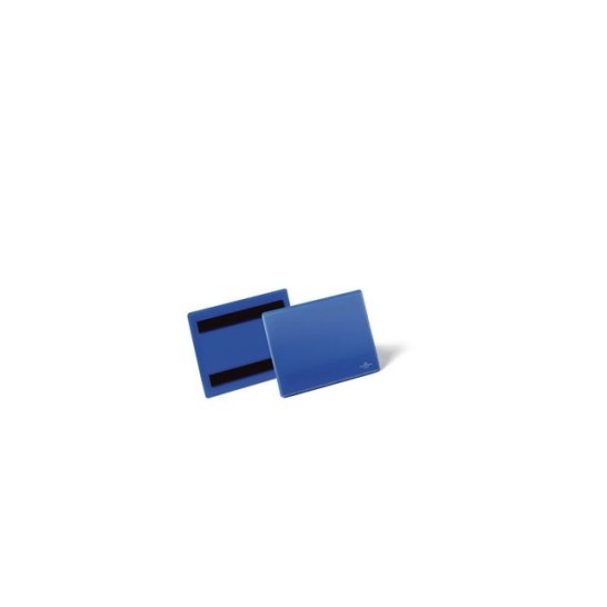 DURABLE Magnetische Documenthouder A6 Horizontaal Blauw (pak 50 stuks)