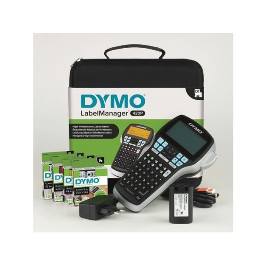 DYMO DYMO LabelMANAGER 420P - etikettenmaker - monochroom - thermische overdracht