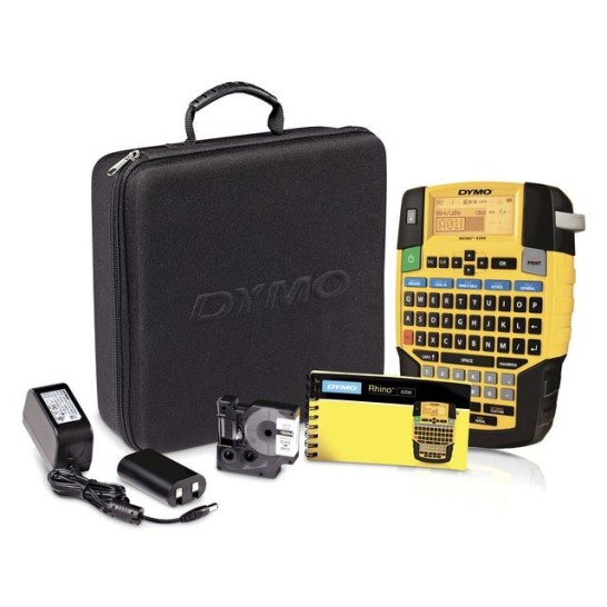 DYMO DYMO Rhino 4200 Kit - etikettenmaker - monochroom - thermische overdracht