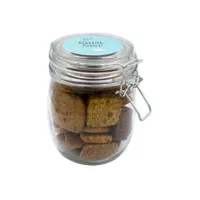 De KOEKFABRIEK Koekjes Mix Weckpot 4 smaken Chocolate Chip Kaneel Havermout Gember Hazelnoot Speculaas (pak 200 gram) De KOEKFABRIEK Koekjes Mix Weckpot 4 smaken Chocolate Chip Kaneel Havermout Gember Hazelnoot Speculaas (pak 200 gram)