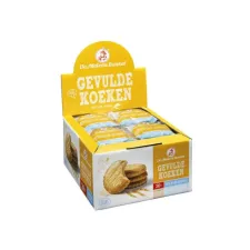 De Molen's Banket Gevulde Koek 50 gram (doos 30 stuks)