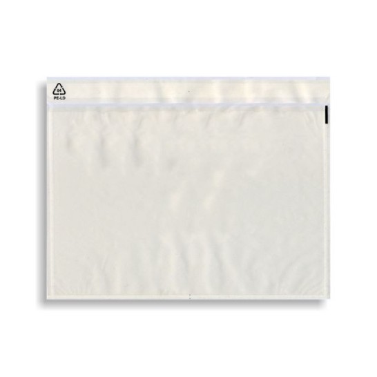 Debatin C4 Paklijst Envelop Zelfklevend 220 x 330 mm Transparant (doos 500 stuks)