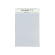 Debatin C4 Verpakkingszak Kunststof 225 x 310 mm Rechthoekig Transparant (pak 100 stuks) Debatin C4 Verpakkingszak Kunststof 225 x 310 mm Rechthoekig Transparant (pak 100 stuks)