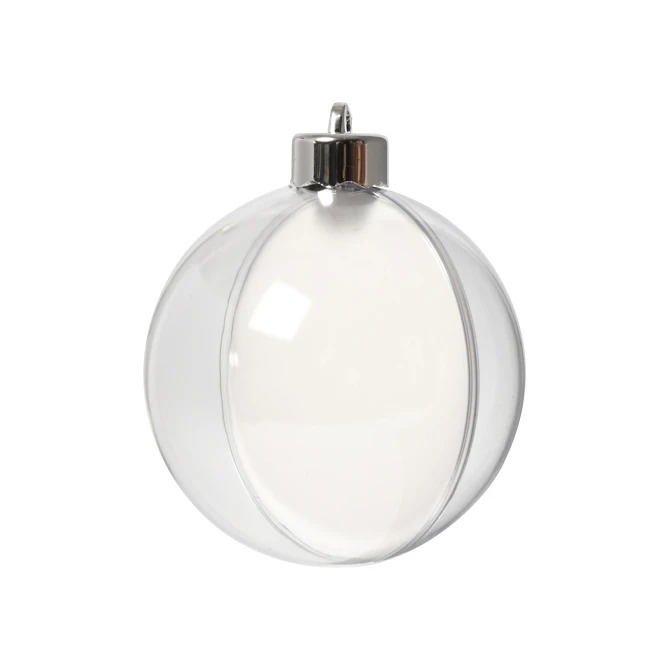 Creotime Decobal D8cm transparant (pak 5 stuks)