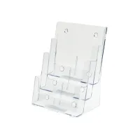 Deflecto Folderstandaard 3-delig A4 234 x 203 x32 mm