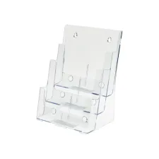 Deflecto Folderstandaard 3-delig A4 234 x 203 x32 mm Deflecto Folderstandaard 3-delig A4 234 x 203 x32 mm