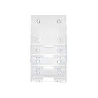 Deflecto Wand folderrek 4 A5 staand. 165 x 159 x 254 mm