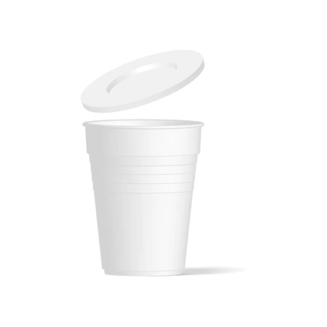 Deksel beker mepal 70mm wit/ds36