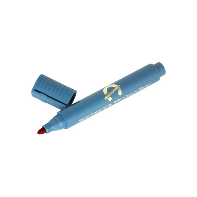 Detectamet Whiteboardmarker Detecteerbaar Ronde Punt Rood (pak 10 stuks)