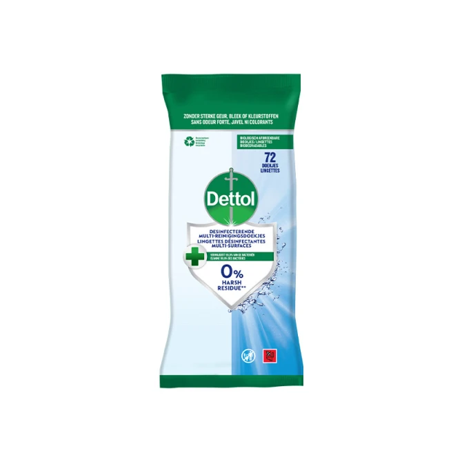 Dettol Reinigingsdoek Dettol hygienisch/pk72