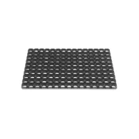 HAMAT 350 Domino Rubberringmat 50 x 80 cm Zwart HAMAT 350 Domino Rubberringmat 50 x 80 cm Zwart