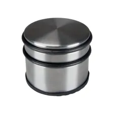 Perel Deurstopper Perel 1 kg chroom/zwart Perel Deurstopper Perel 1 kg chroom/zwart