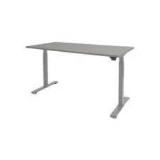 Dextro Basic Verstelbaar Bureau 120 x 80 cm Lichtgrijs Aluminium Dextro Basic Verstelbaar Bureau 120 x 80 cm Lichtgrijs Aluminium
