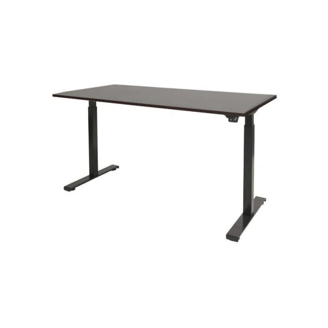 Dextro Basic Verstelbaar Bureau 120 x 80 cm Logan Zwart