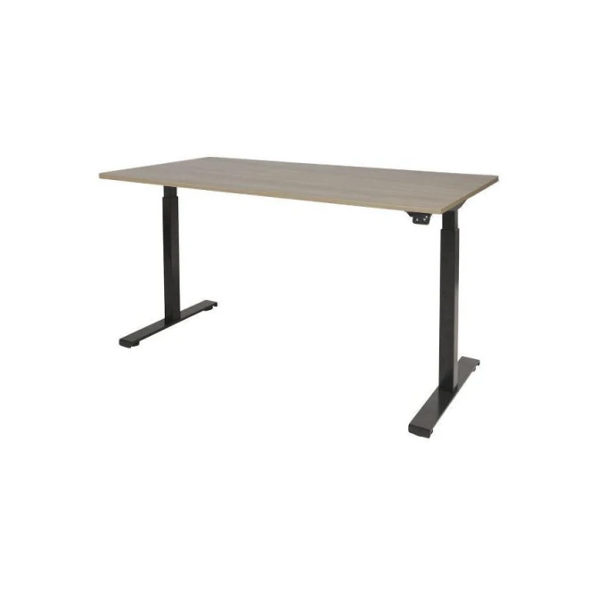 Dextro Basic Verstelbaar Bureau 120 x 80 cm Robson Zwart