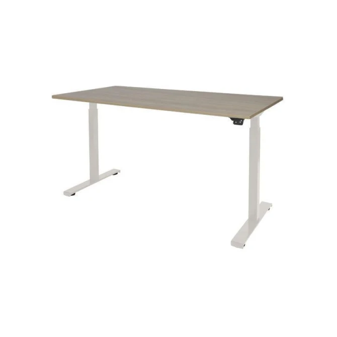 Dextro Basic Verstelbaar Bureau 140 x 80 cm Robson Wit