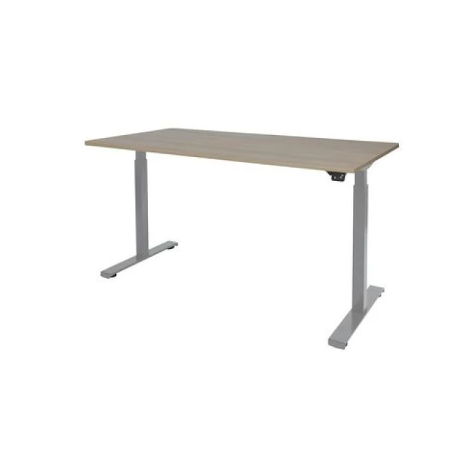 Dextro Basic Verstelbaar Bureau 160 x 80 cm Robson Aluminium