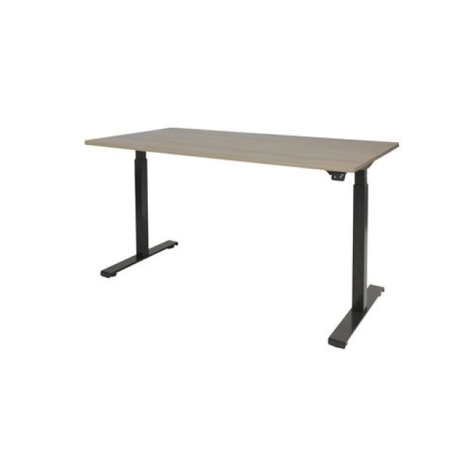 Dextro Basic Verstelbaar Bureau 160 x 80 cm Robson Zwart